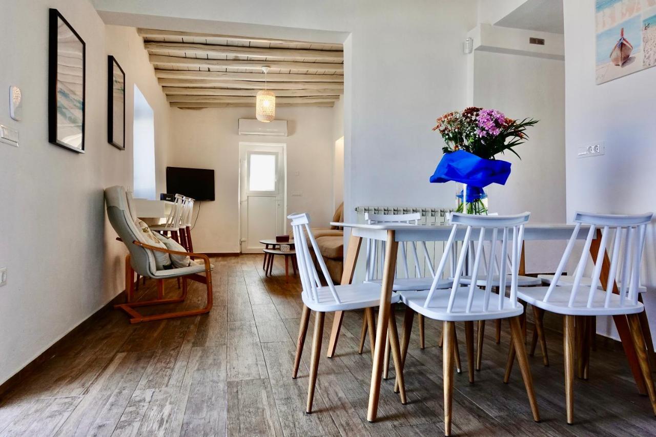 Modern Cycladic Sea View House Villa Ornos  Exterior photo