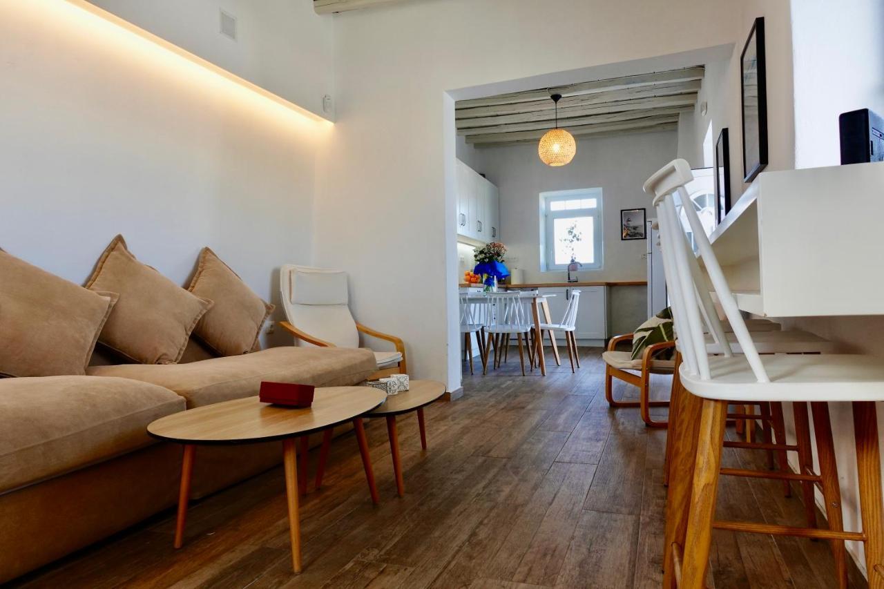 Modern Cycladic Sea View House Villa Ornos  Exterior photo